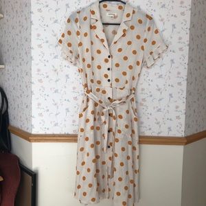 Monteau polka dot dress
